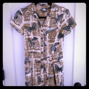 Anthropologie Alary shirt dress size 4